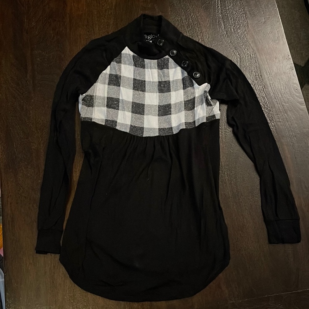 Black maternity sweater, size XS